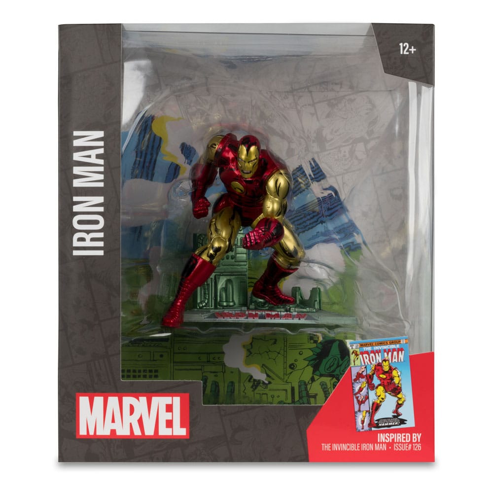 Marvel PVC Statue 1/10 Iron Man (The Invincible Iron Man #126) 11 cm