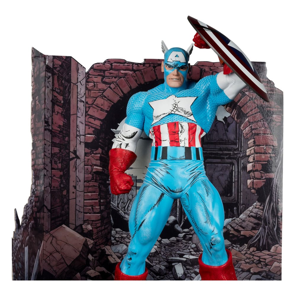 Marvel PVC Statue 1/6 Captain America (The Amazing Spider-Man #323) 28 cm