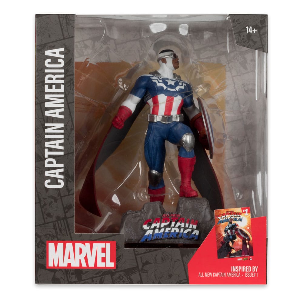 Marvel Collection PVC Statue 1/10 Captain America (All-New Captain America #1) 17 cm - Damaged packaging
