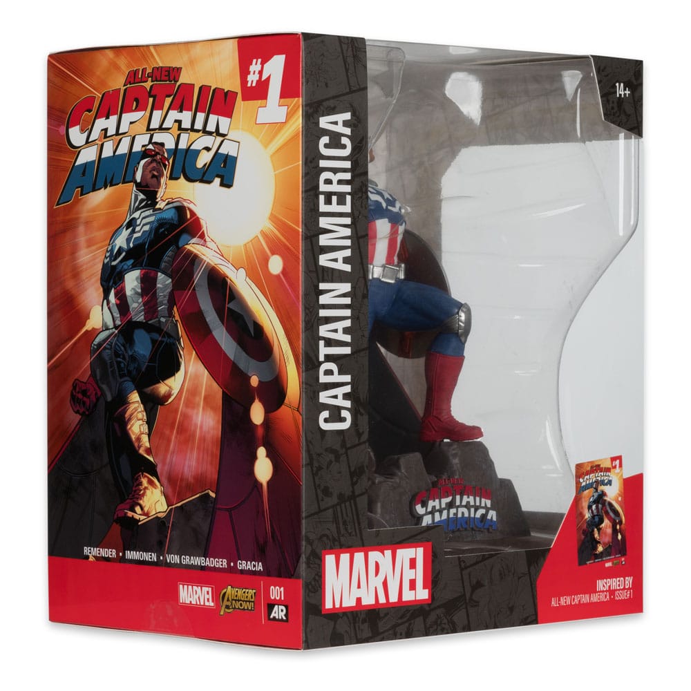 Marvel Collection PVC Statue 1/10 Captain America (All-New Captain America #1) 17 cm - Damaged packaging