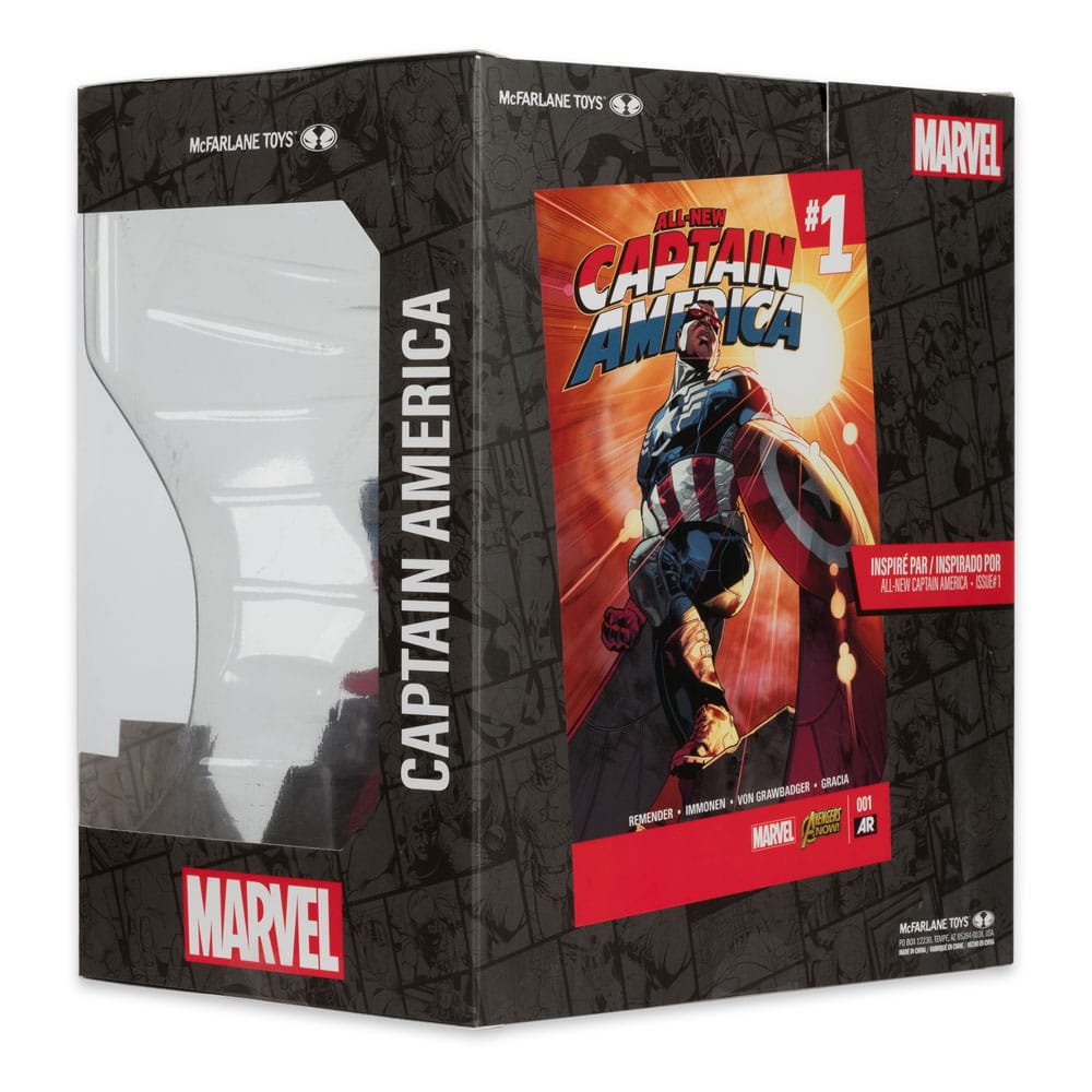 Marvel Collection PVC Statue 1/10 Captain America (All-New Captain America #1) 17 cm - Damaged packaging