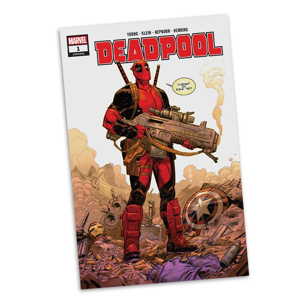 Marvel Collection PVC Statue 1/6 Deadpool (Deadpool #1) 27 cm - Damaged packaging