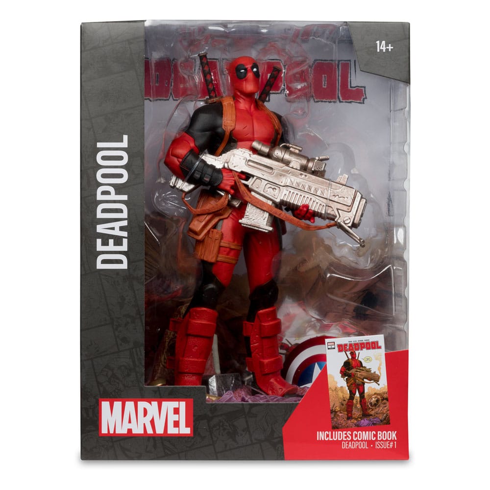 Marvel Collection PVC Statue 1/6 Deadpool (Deadpool #1) 27 cm - Damaged packaging