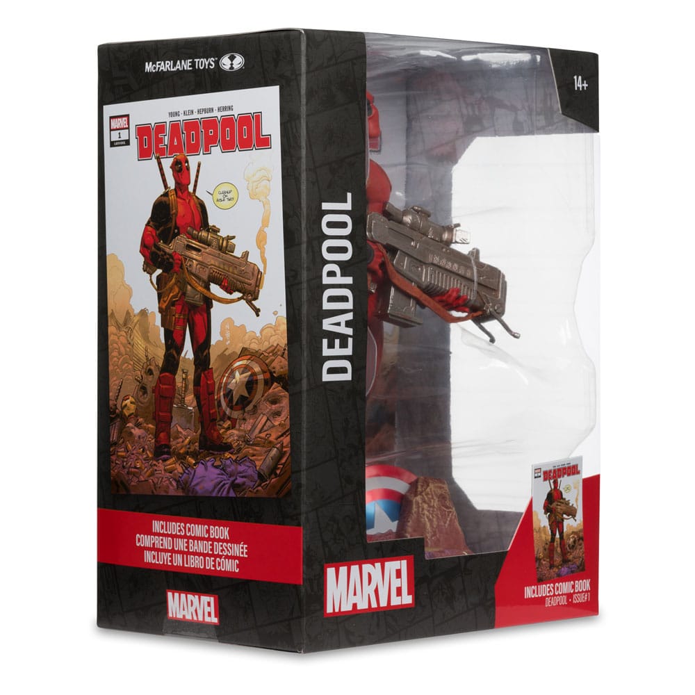 Marvel Collection PVC Statue 1/6 Deadpool (Deadpool #1) 27 cm - Damaged packaging