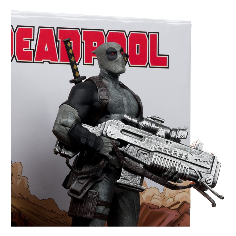 Marvel Collection PVC Statue 1/6 Deadpool (Deadpool #1)(Grey Suit Chase) 27 cm