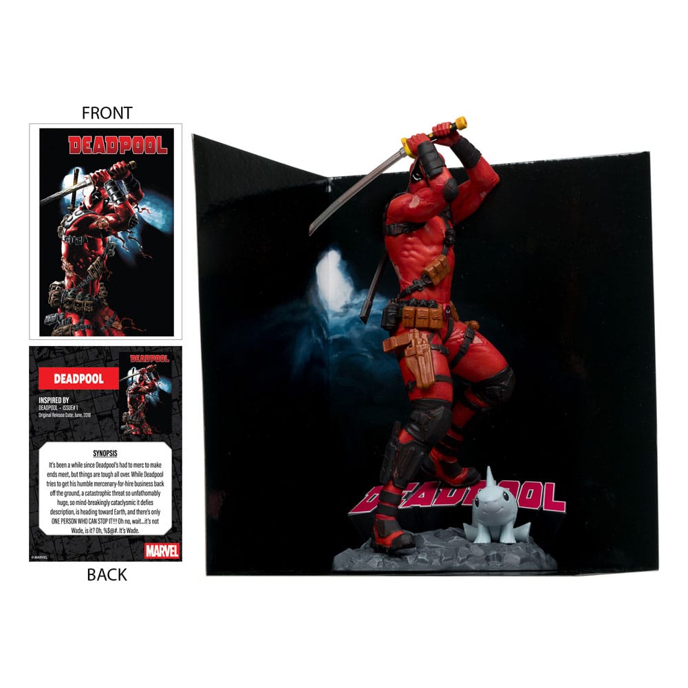Marvel Collection PVC Statue 1/10 Deadpool (Deadpool #1) 18 cm - Damaged packaging