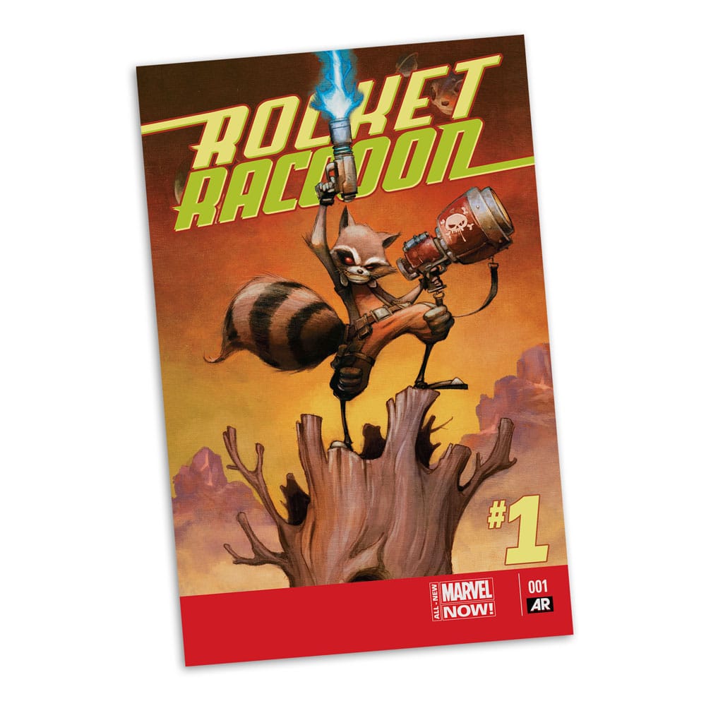 Marvel Collection PVC Statue 1/6 Rocket Racoon (Rocket Racoon: A Chasing Tale #1) 18 cm