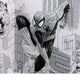Marvel Collection PVC Statue 1/10 Spider-Man (Spider-Man #6)(Line Art)(Gold Label) 10 cm - Damaged packaging