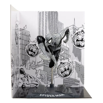 Marvel Collection PVC Statue 1/10 Spider-Man (Spider-Man #6)(Line Art)(Gold Label) 10 cm - Damaged packaging