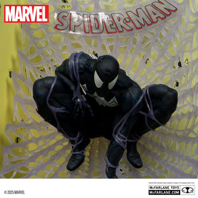 Marvel Collection PVC Statue 1/6 Spider-Man (Spider-Man #1)(Black Suit)(Chase) 15 cm - Damaged packaging