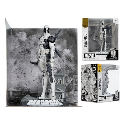 Marvel Collection PVC Statue 1/10 Deadpool (The New Mutants #98) (Line Art) (Gold Label) 17 cm