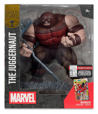 Marvel Collection PVC Statue 1/10 The Juggernaut (Spider-Man #16) Gold Label 17 cm - Damaged packaging