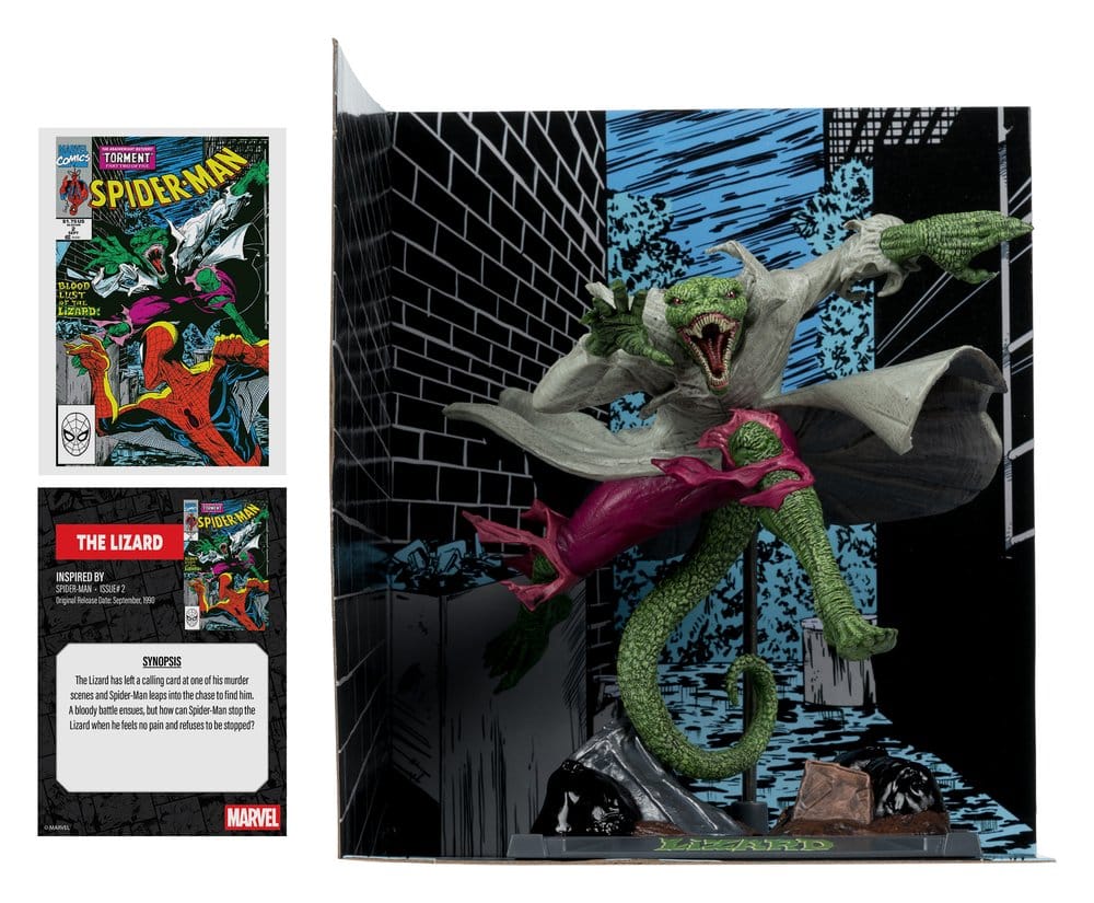 Marvel Collection PVC Statue 1/10 The Lizard (Spider-Man #2) 15 cm - Damaged packaging