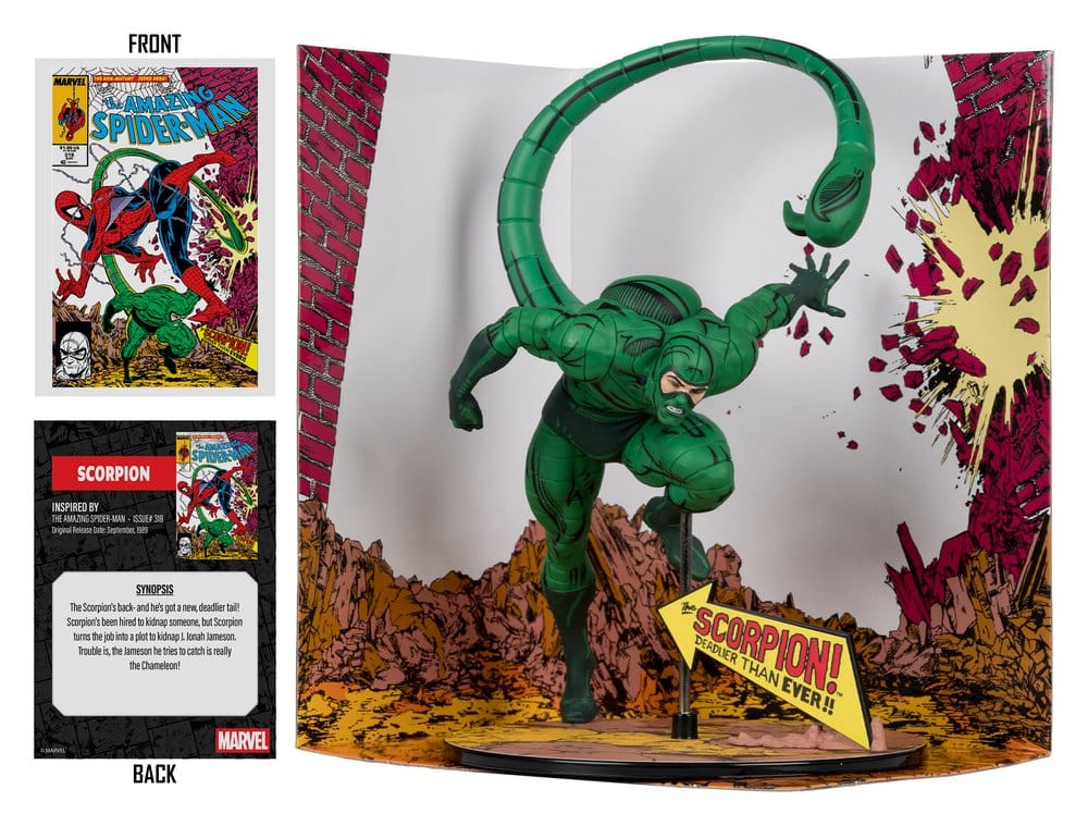 Marvel Collection PVC Figure 1/10 Scorpion (The Amazing Spider-Man #318) 17 cm