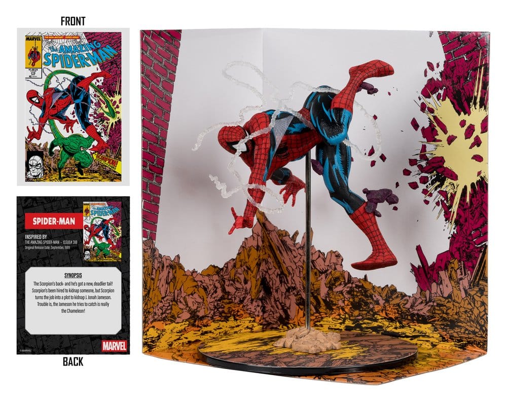 Marvel Collection PVC Figure 1/10 Spider-Man (The Amazing Spider-Man #318) 17 cm - Damaged packaging