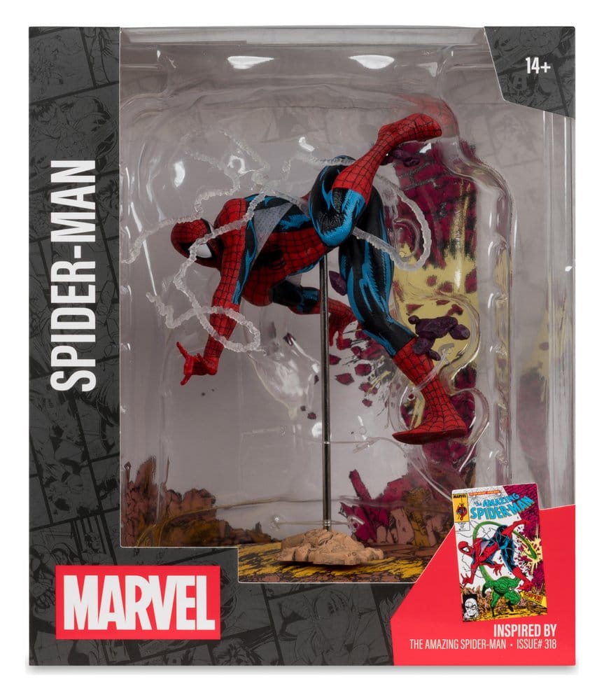 Marvel Collection PVC Figure 1/10 Spider-Man (The Amazing Spider-Man #318) 17 cm - Damaged packaging