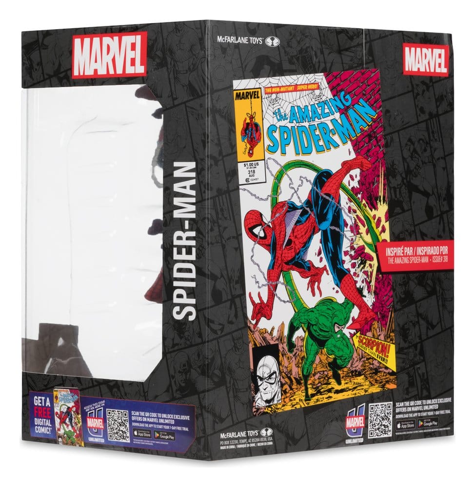 Marvel Collection PVC Figure 1/10 Spider-Man (The Amazing Spider-Man #318) 17 cm
