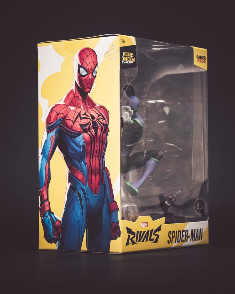 Marvel Rivals Collection Gamerverse 1/6 Action Figure Spider-Man (Platinum Edition) 26 cm - Damaged packaging
