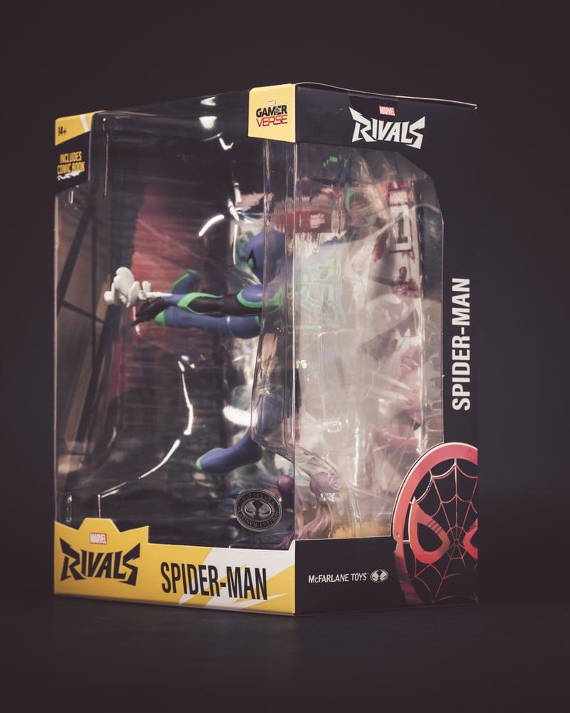 Marvel Rivals Collection Gamerverse 1/6 Action Figure Spider-Man (Platinum Edition) 26 cm - Damaged packaging