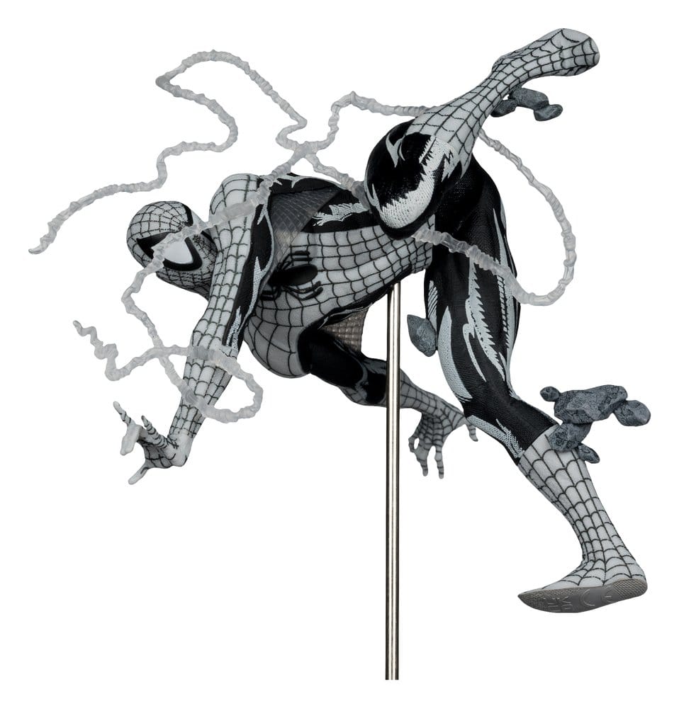 Marvel PVC Statue !/10 Spider-Man (Line Art) (The Amazing Spider-Man #318) (Gold Label) 17 cm - Damaged packaging