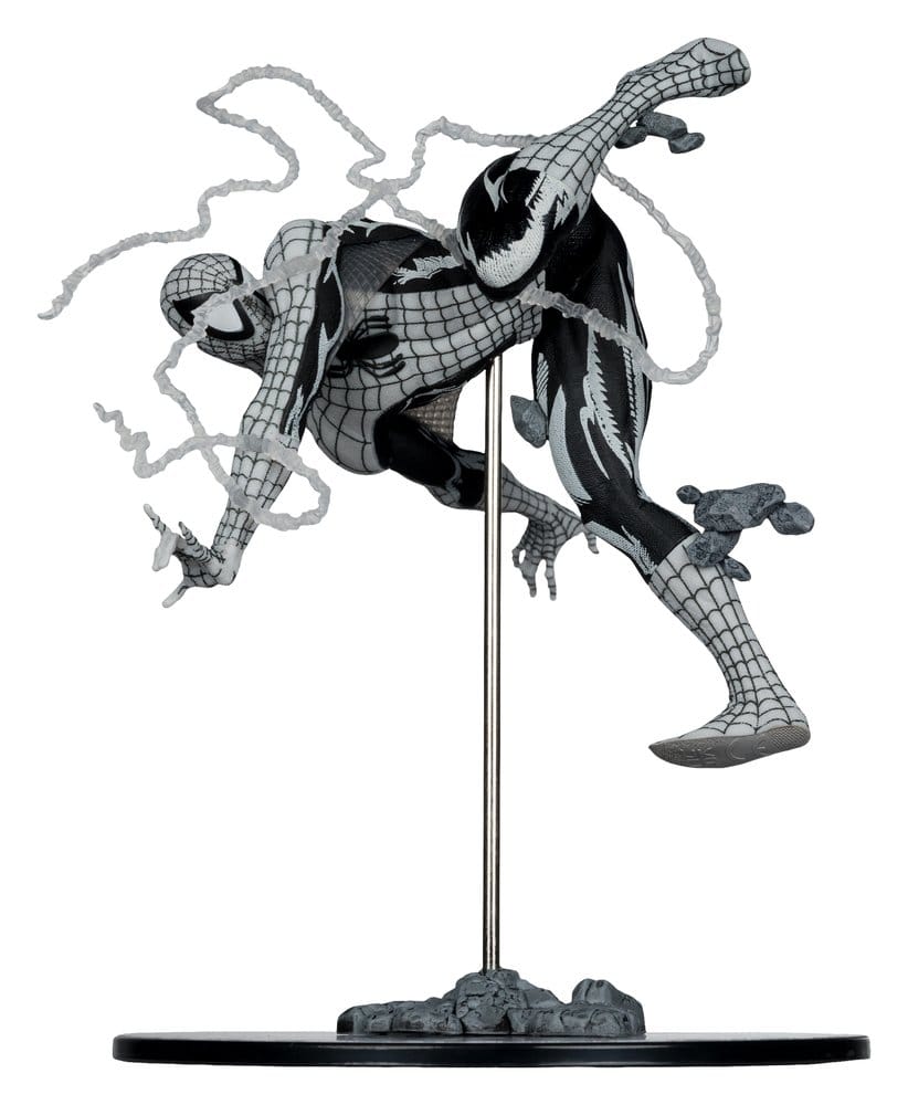 Marvel PVC Statue !/10 Spider-Man (Line Art) (The Amazing Spider-Man #318) (Gold Label) 17 cm - Damaged packaging