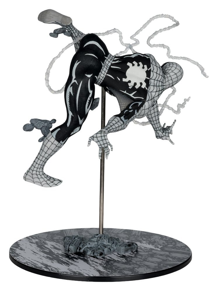 Marvel PVC Statue !/10 Spider-Man (Line Art) (The Amazing Spider-Man #318) (Gold Label) 17 cm - Damaged packaging