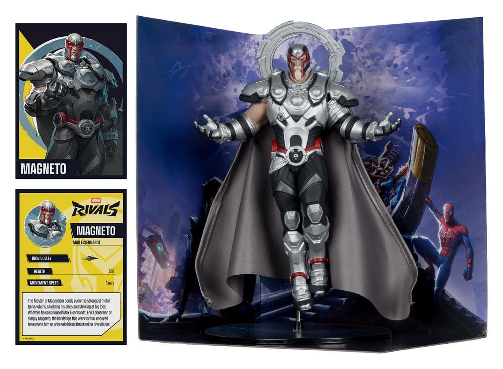 Marvel Rivals Collection 1/10 Action Figure Magneto 20 cm - Damaged packaging