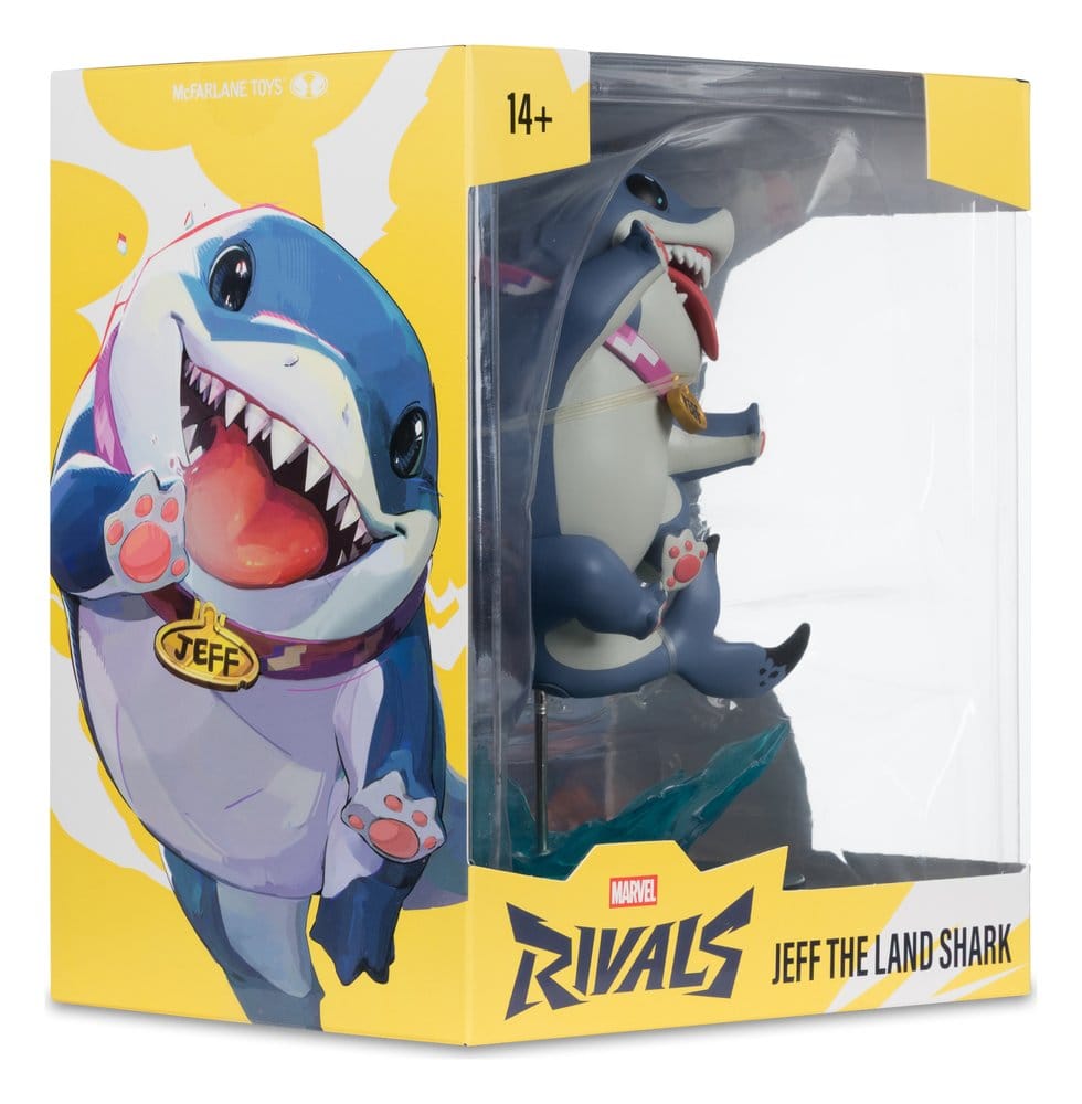 Marvel Rivals Collection Gamerverse 1/10 Action Figure Jeff The Land Shark 20 cm
