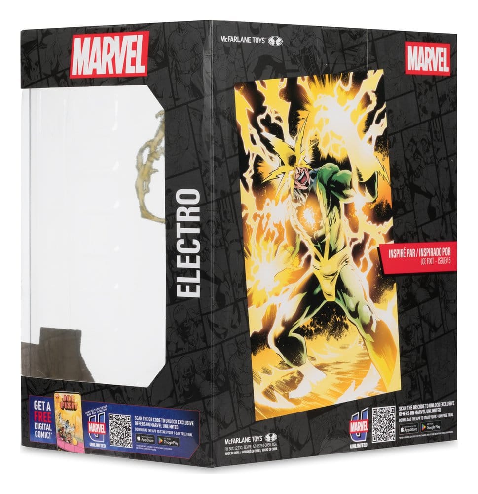 Marvel 1/10 Scale Statue Electro (Joe Fixit #5) 19 cm - Damaged packaging