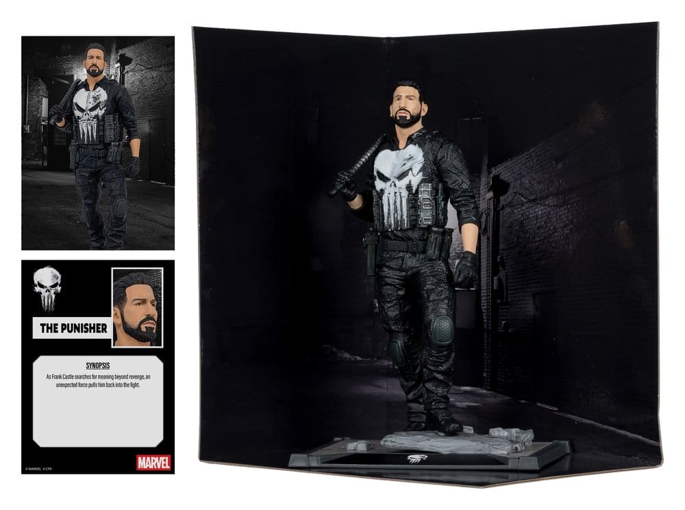 Marvel Studios Statue 1/10 The Punisher 16 cm - Damaged packaging
