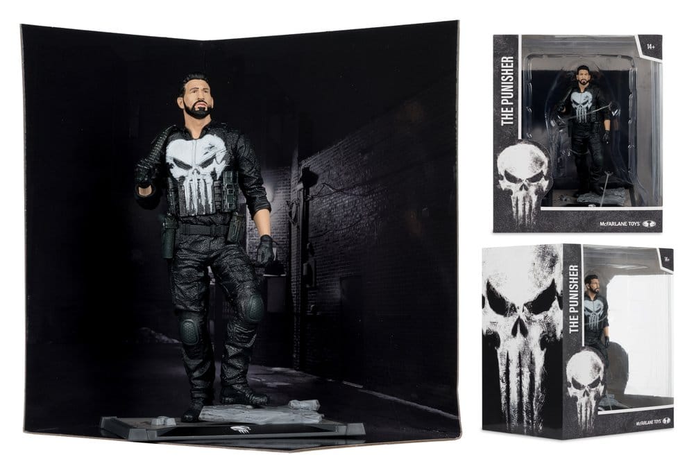 Marvel Studios Statue 1/10 The Punisher 16 cm - Damaged packaging
