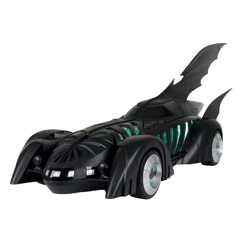 Batman Forever DC Multiverse Action Figure with Vehicle Alfred Pennyworth &amp; Batmobile (Gold Label) 79 cm