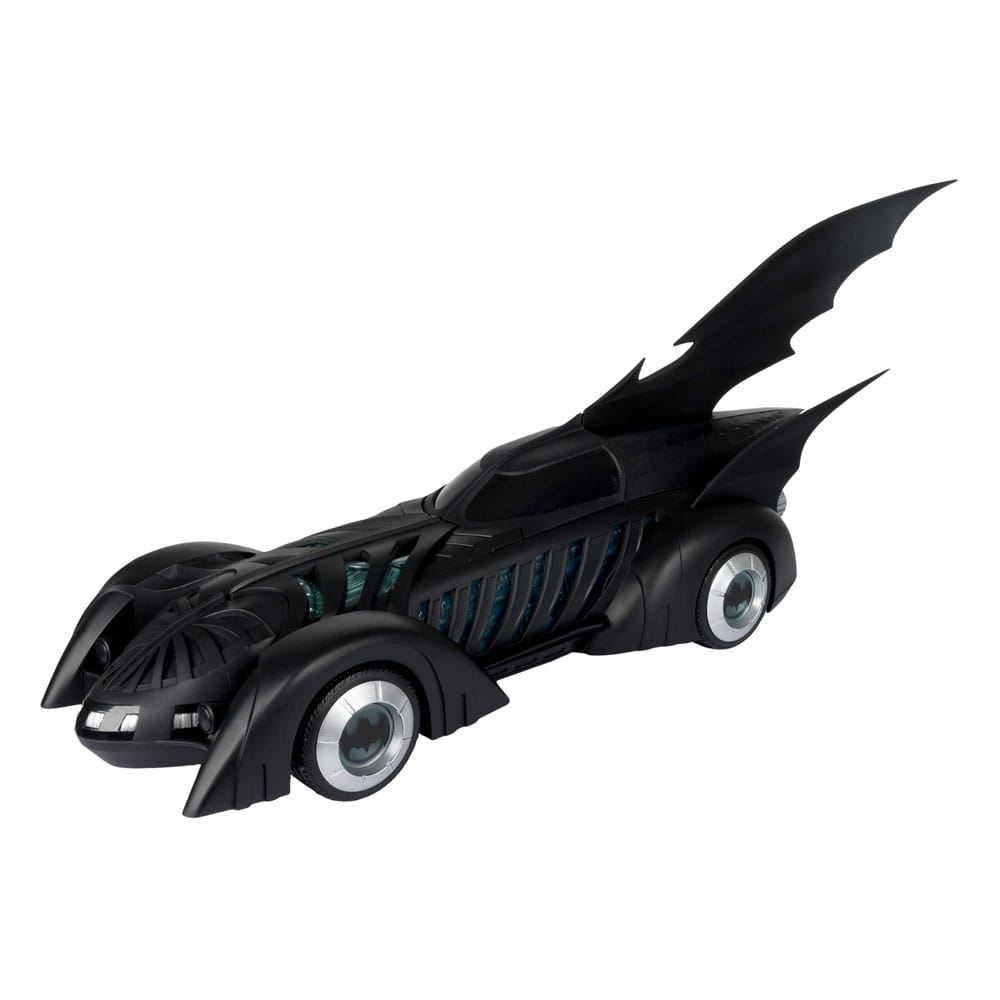 Batman Forever DC Multiverse Action Figure with Vehicle Alfred Pennyworth &amp; Batmobile (Gold Label) 79 cm