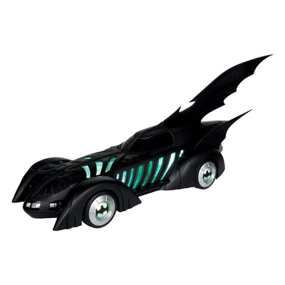 Batman Forever DC Multiverse Action Figure with Vehicle Alfred Pennyworth &amp; Batmobile (Gold Label) 79 cm