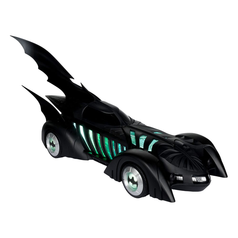 Batman Forever DC Multiverse Action Figure with Vehicle Alfred Pennyworth &amp; Batmobile (Gold Label) 79 cm