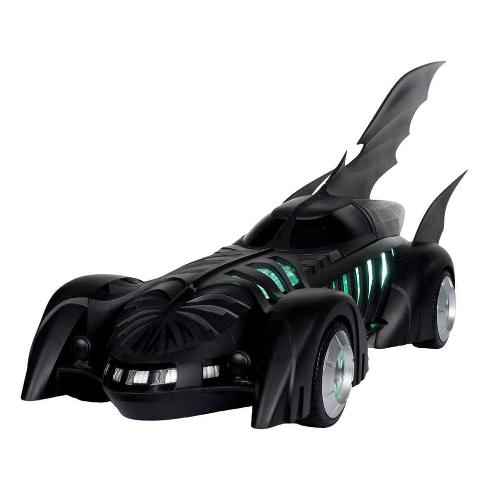 Batman Forever DC Multiverse Action Figure with Vehicle Alfred Pennyworth &amp; Batmobile (Gold Label) 79 cm