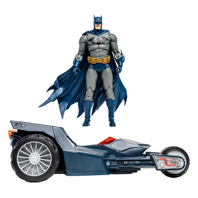 DC Multiverse Vehicle Bat-Raptor with Batman (The Batman Who Laughs) (Gold Label) - Damaged packaging