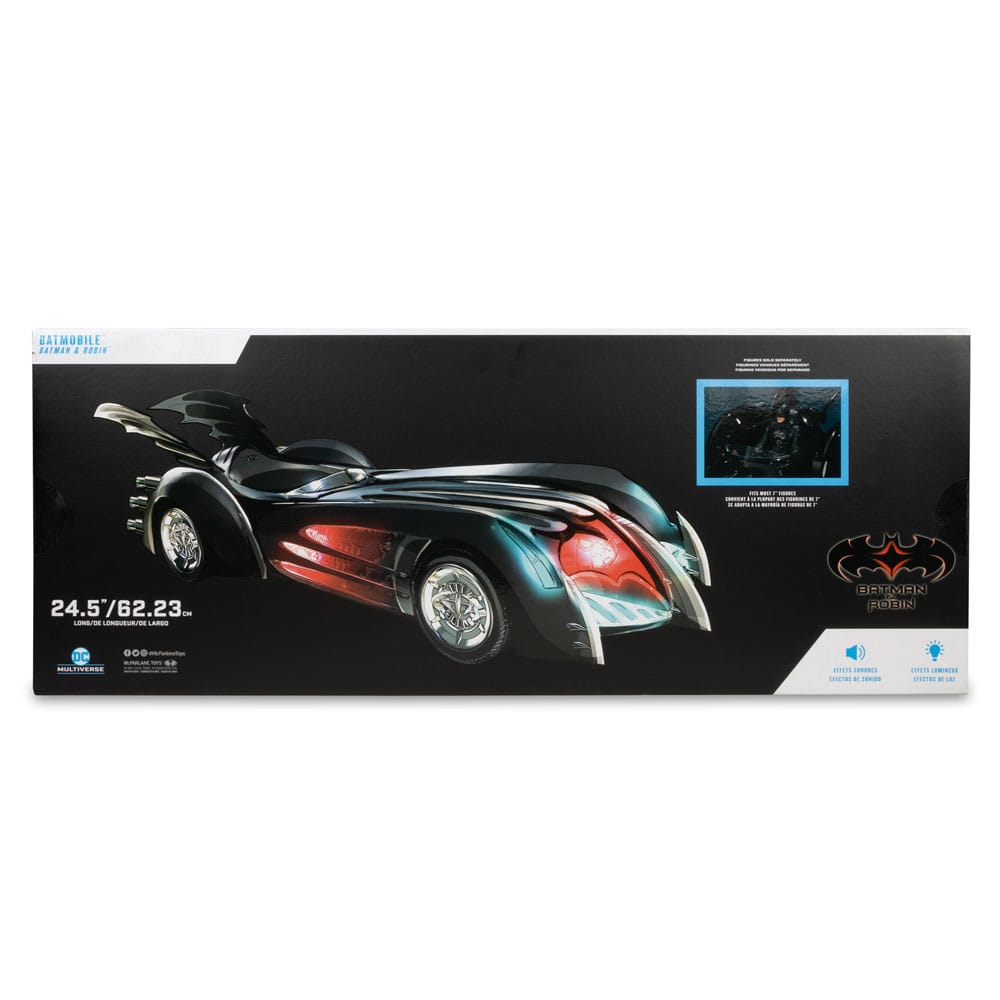 Batman &amp; Robin DC Multiverse Vehicle Batmobile 63 cm