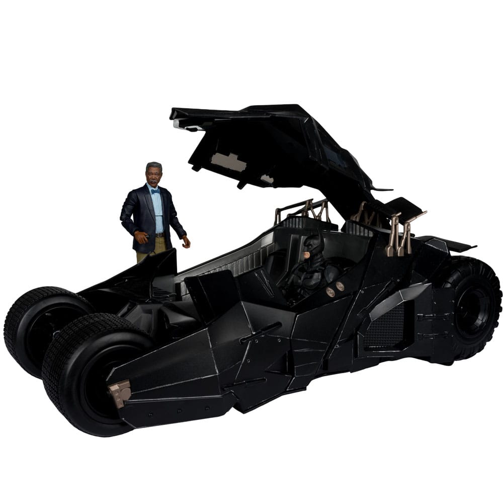 Tumbler with Lucius Fox (The Dark Knight) (Gold Label) DC Multiverse Vehicle