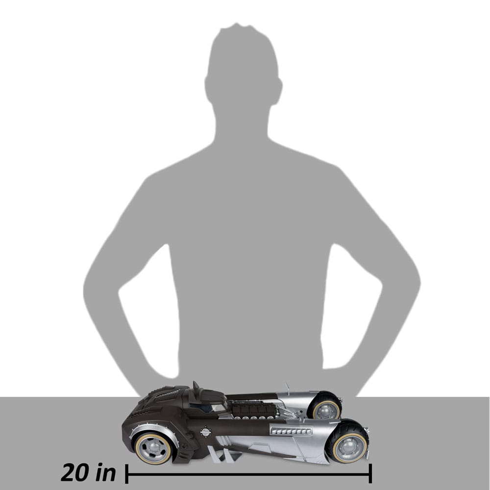 DC Multiverse Vehicle White Knight Batmobile (Gold Label) 18 cm - Damaged packaging