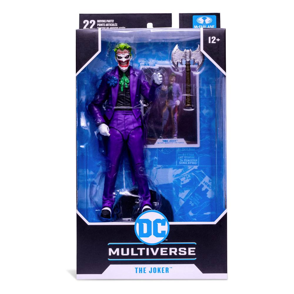 DC Multiverse Action Figure The Joker (Death Of The Family) 18 cm - Damaged packaging