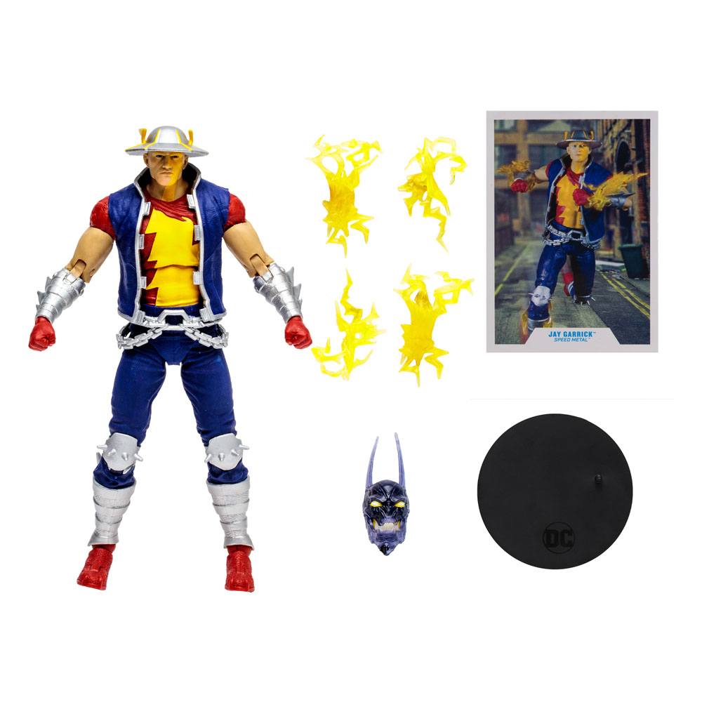 DC Multiverse Build A Action Figure Jay Garrick (Speed Metal) 18 cm