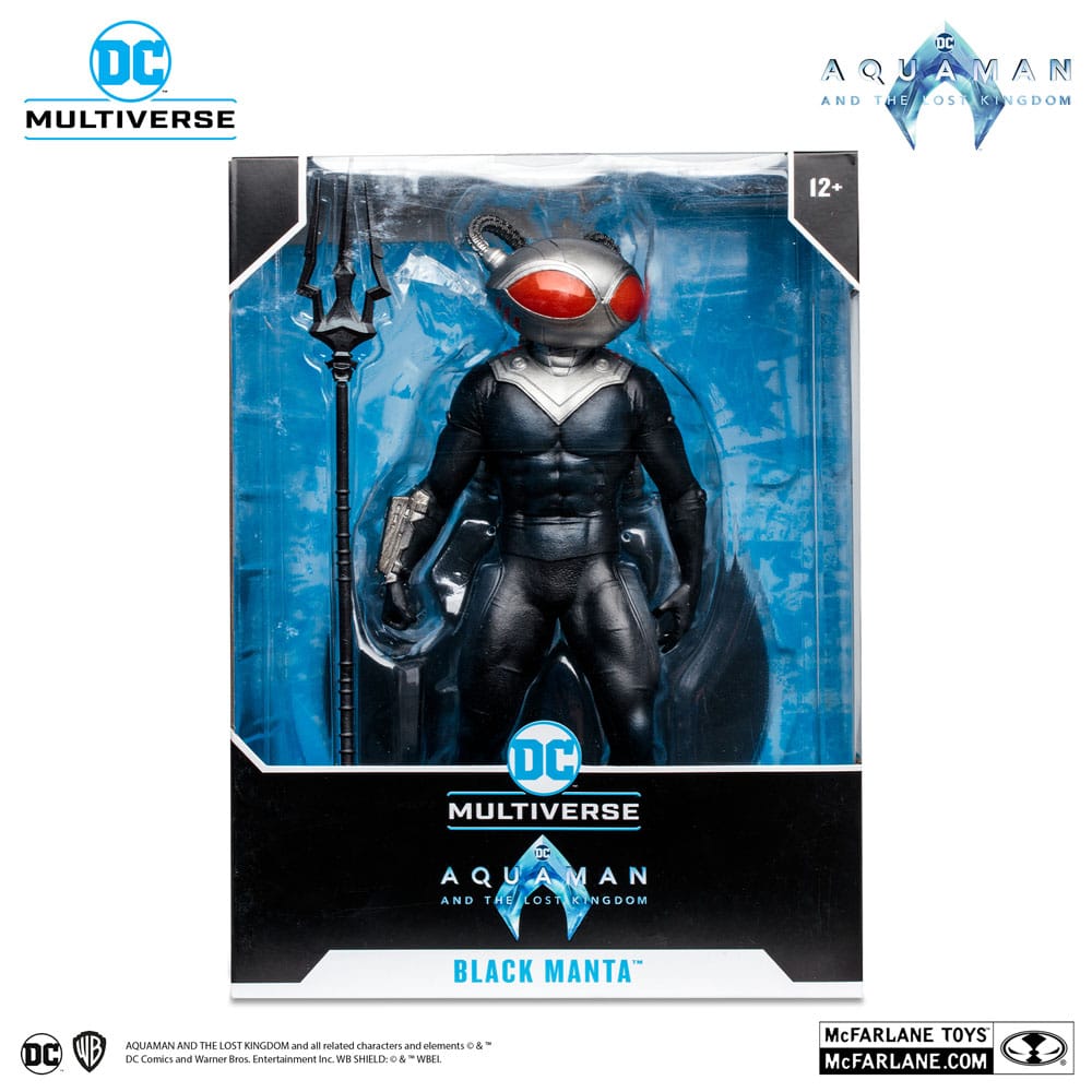 Aquaman and the Lost Kingdom DC Multiverse Megafig Action Figure Black Manta 30 cm