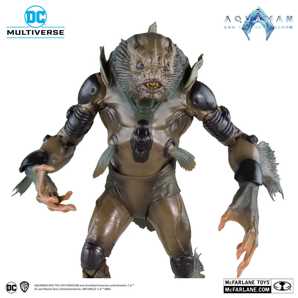 Aquaman and the Lost Kingdom DC Multiverse Megafig Action Figure Sunken Citadel Pirate 30 cm - Damaged packaging