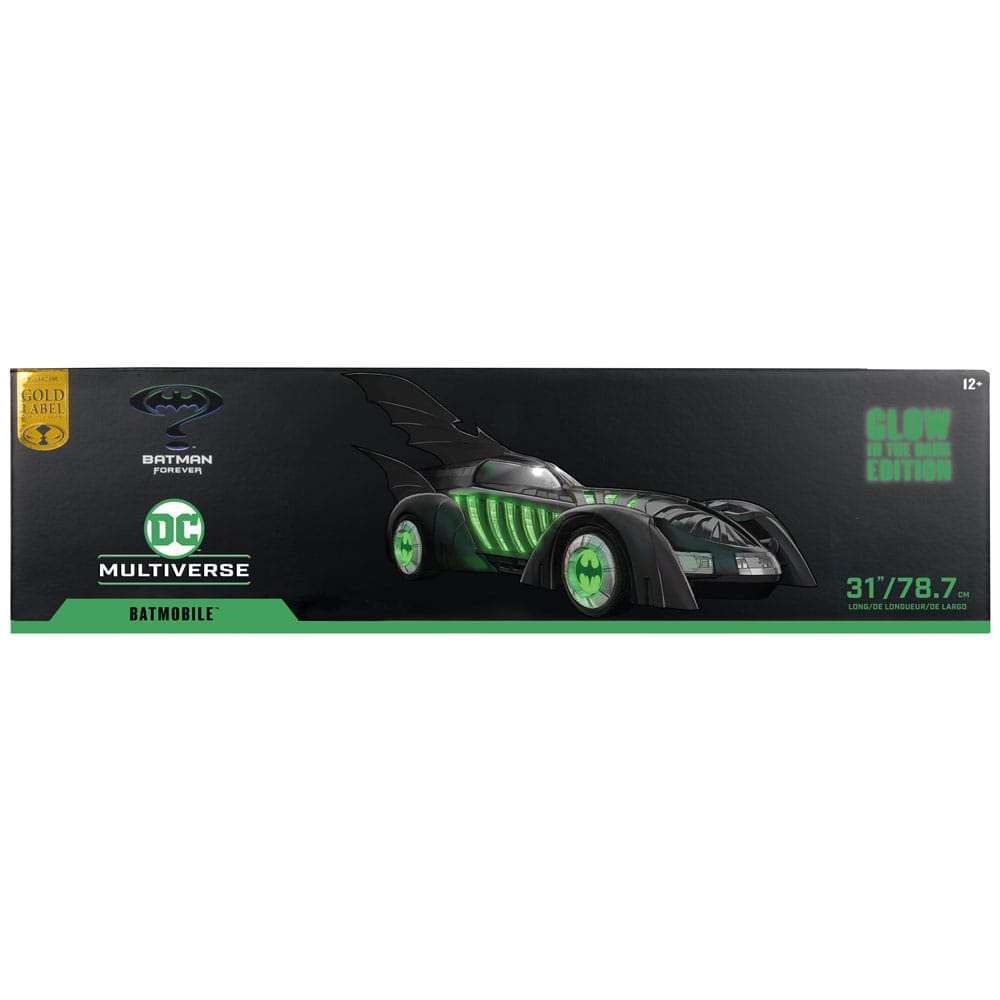 Batman Forever DC Multiverse Vehicle Batmobile Glow in the Dark Edition (Gold Label) 79 cm