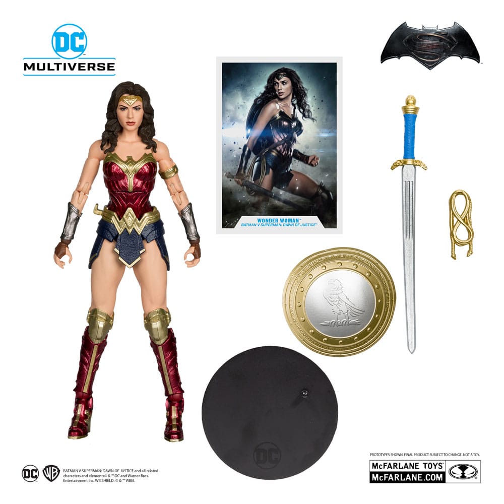 Batman v Superman: Dawn of Justice DC Multiverse Action Figure Wonder Woman 18 cm