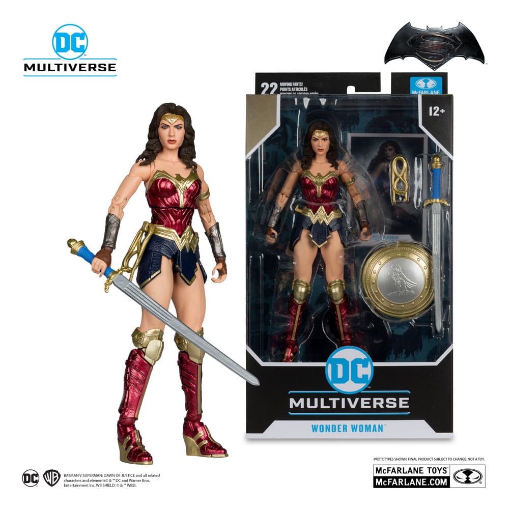 Batman v Superman: Dawn of Justice DC Multiverse Action Figure Wonder Woman 18 cm