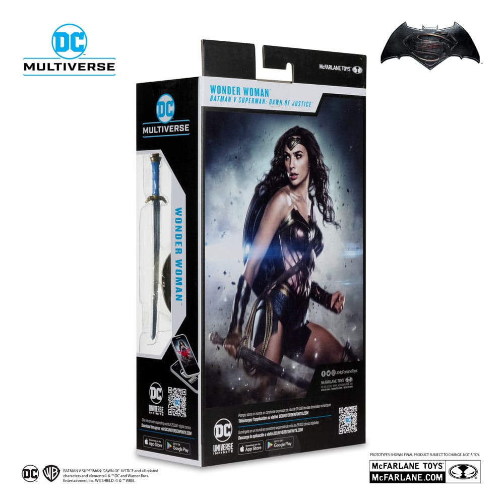 Batman v Superman: Dawn of Justice DC Multiverse Action Figure Wonder Woman 18 cm