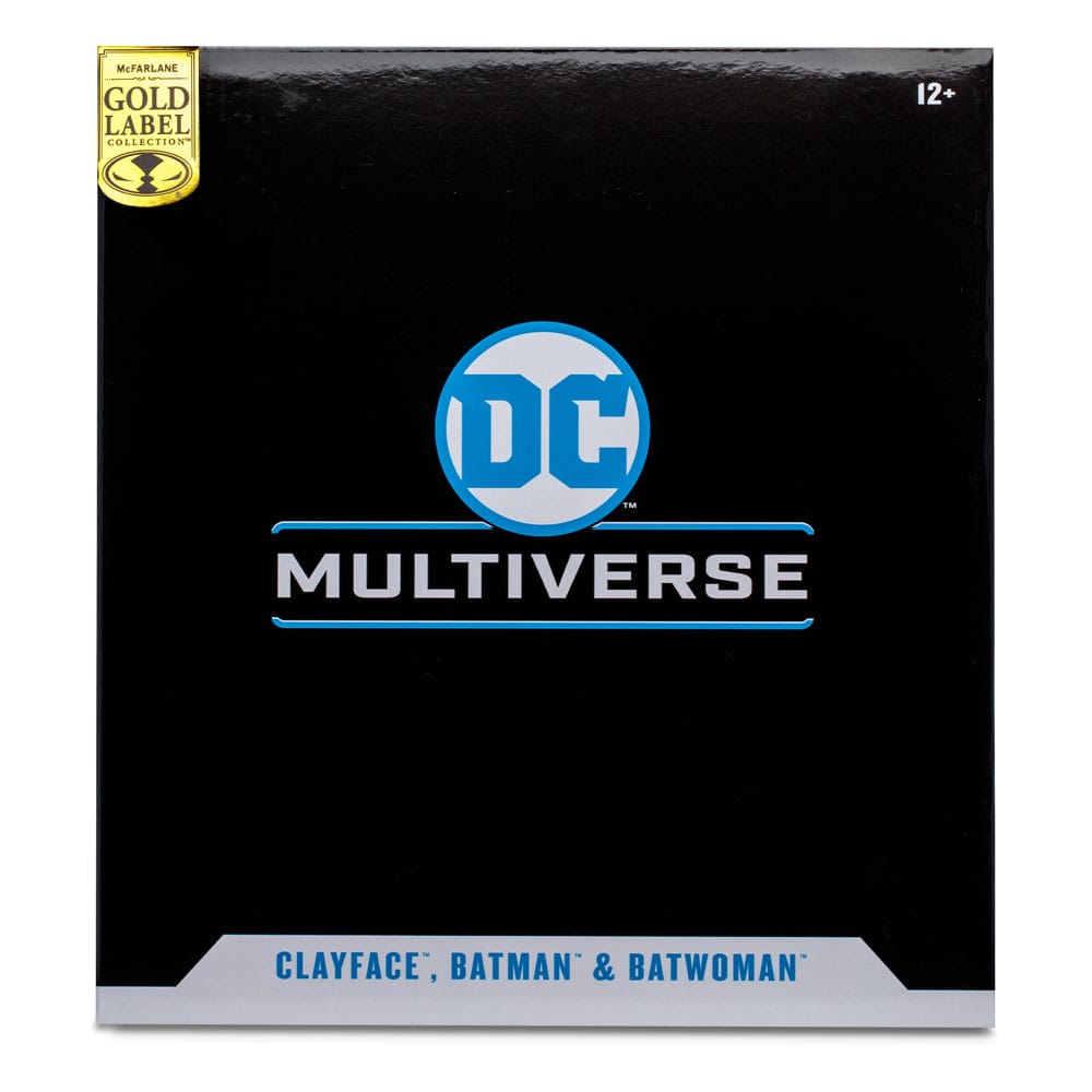 DC Multiverse Action Figures Multipack Clayface, Batman & Batwoman (DC Rebirth) (Gold Label) 18 cm