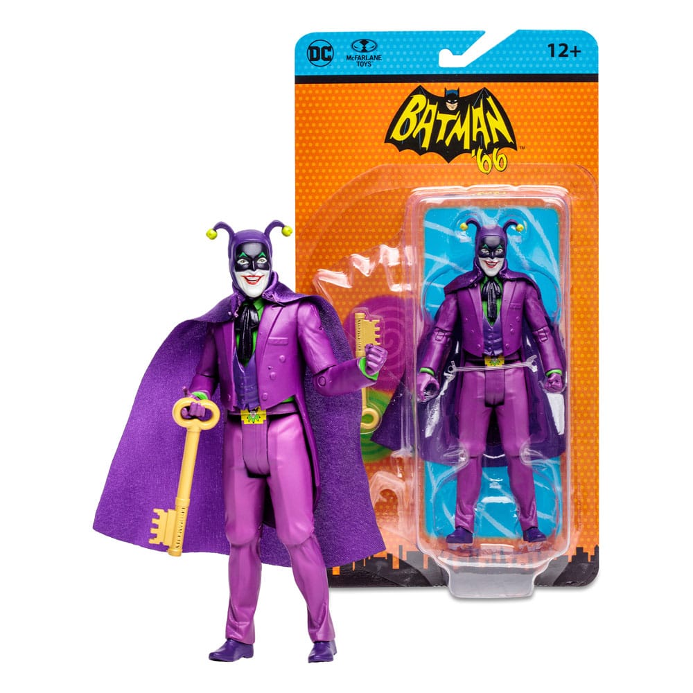 DC Retro Action Figure Batman 66 The Joker (Comic) 15 cm